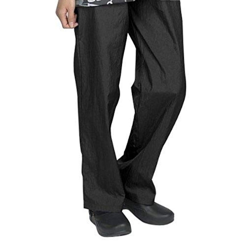 Top Performance Grooming Pants - Comfortable and Stylish Nylon Pants for Professional Pet Groomers - Large, Black - Image 1